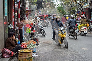 Hanoi traffic